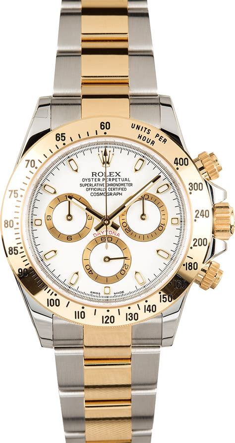 rolex daytona two tone price new white dial|rolex daytona 116520 retail price.